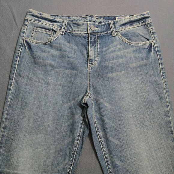 Tommy Hilfiger Women 12 American Hope Bootcut Mid Rise Jeans Y2K - Picture 3 of 16